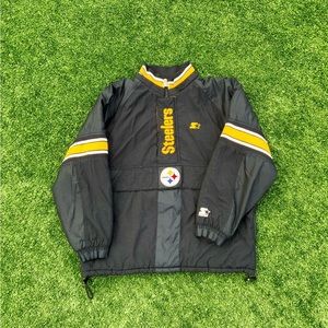 90s Pittsburgh Steelers Starters Puffer Jacket